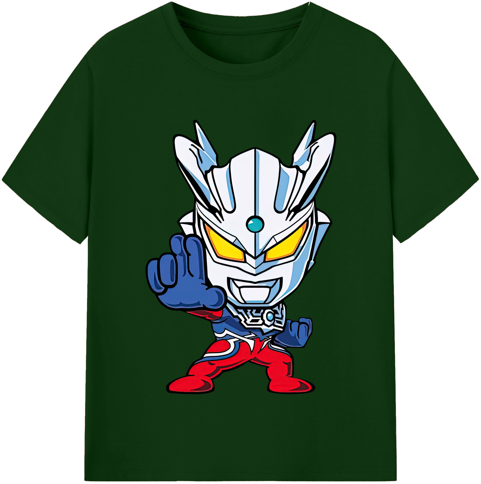 （画像用） ウルトラマン Ultraman 綿100％半袖Tシャツ（フロントプリント）